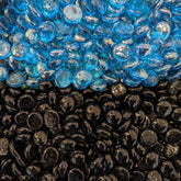 Fire Glass Beads 1/2" 10lb Jar